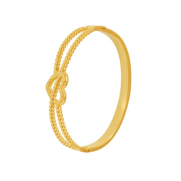Heart Bead Buckle Bracelet