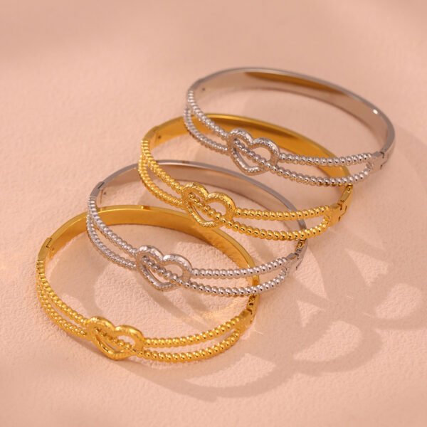 Heart Bead Buckle Bracelet - Image 3