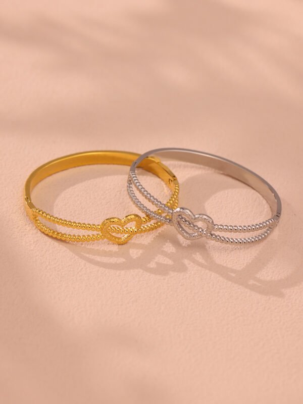 Heart Bead Buckle Bracelet - Image 2