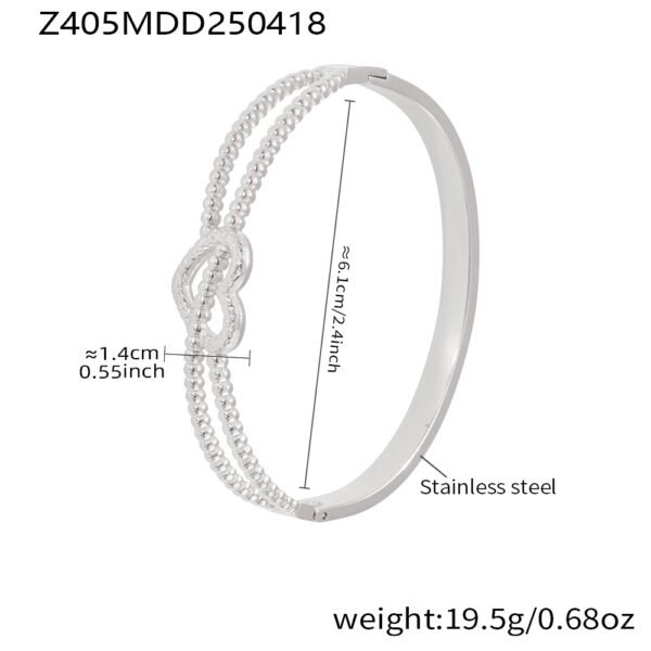 Heart Bead Buckle Bracelet - Image 8
