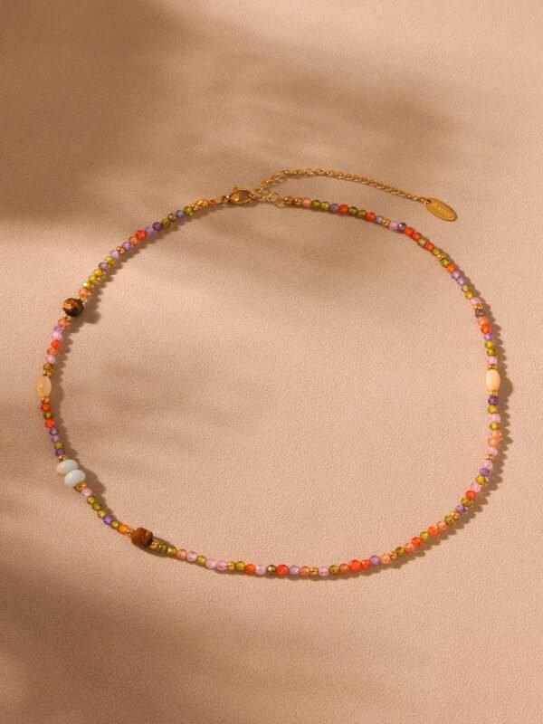 Fashion Dopamine Handmade Beaded Necklace - Image 3