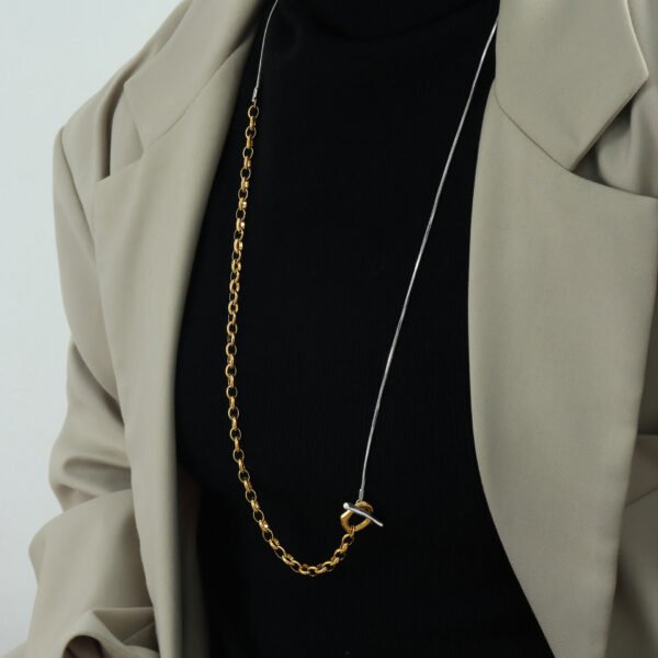Fashion OT Buckle Adjustable Length Sweater Chain - Image 7
