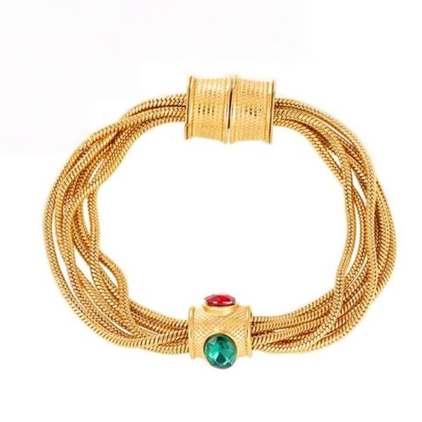 Light Luxury Multi-layer Chain Diamond Bracelet